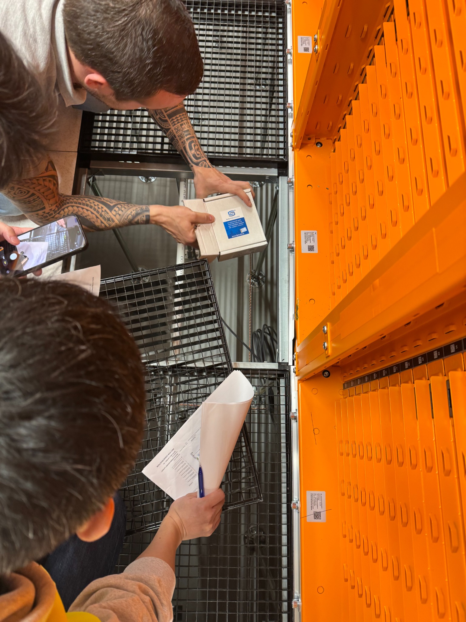 Data centre deployment work